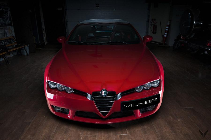 Alfa Romeo Spider Fibra de Carbono Rosso by Vilner '2016